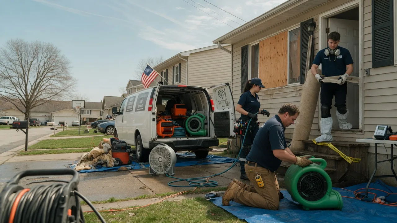 Water Damage Restoration in Walker, IA near me